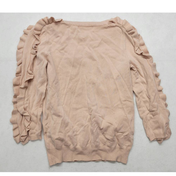 Philosophy Ruffle Sleeve Sweater size Small - Picture 2 of 6